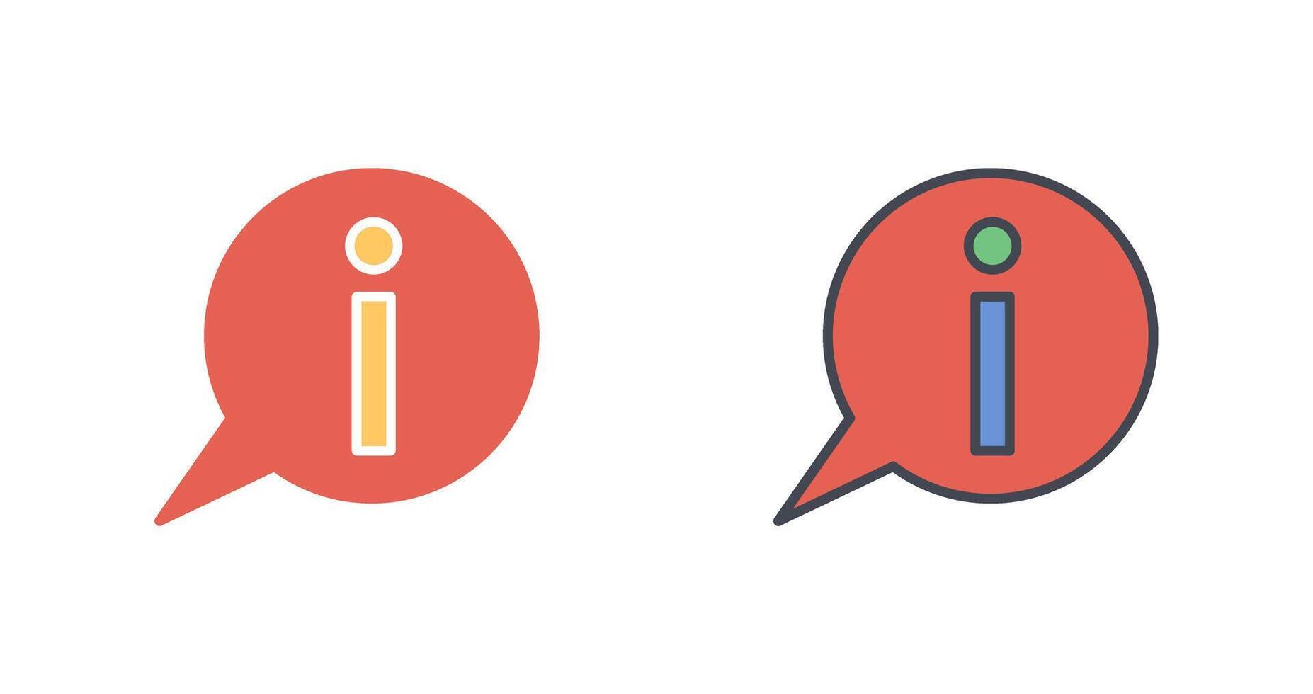 Information Icon Design vector