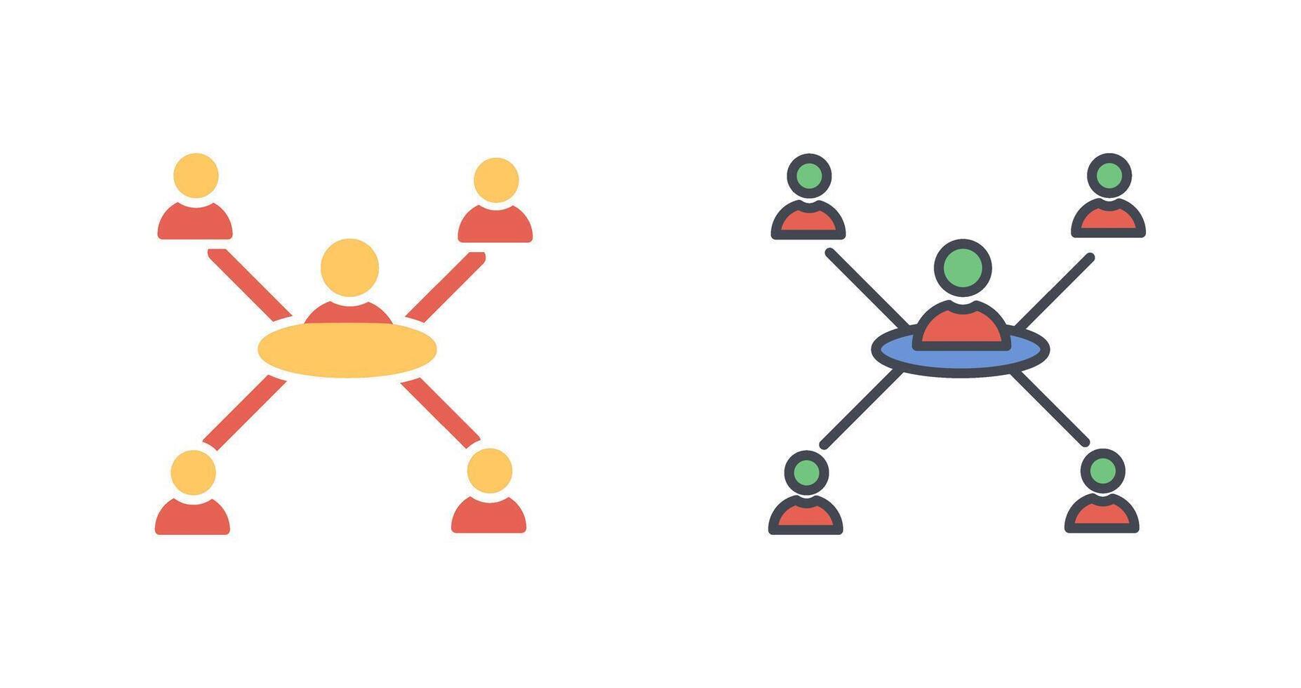 Team Work Icon Design vector