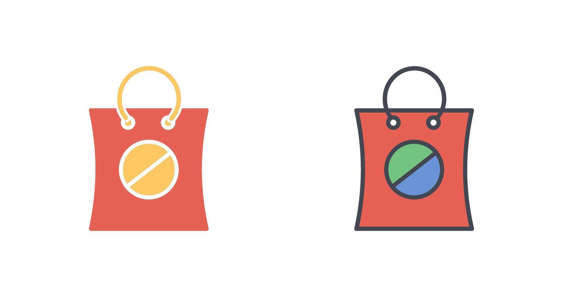 Pesticide Bags Icon Design vector