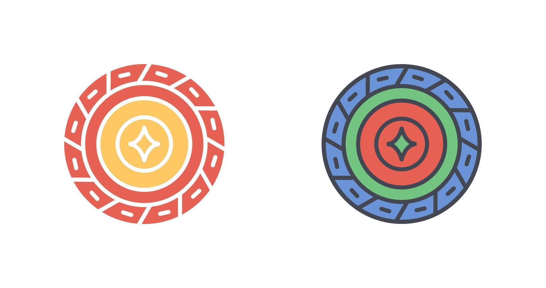 Diamond Chip Icon Design vector