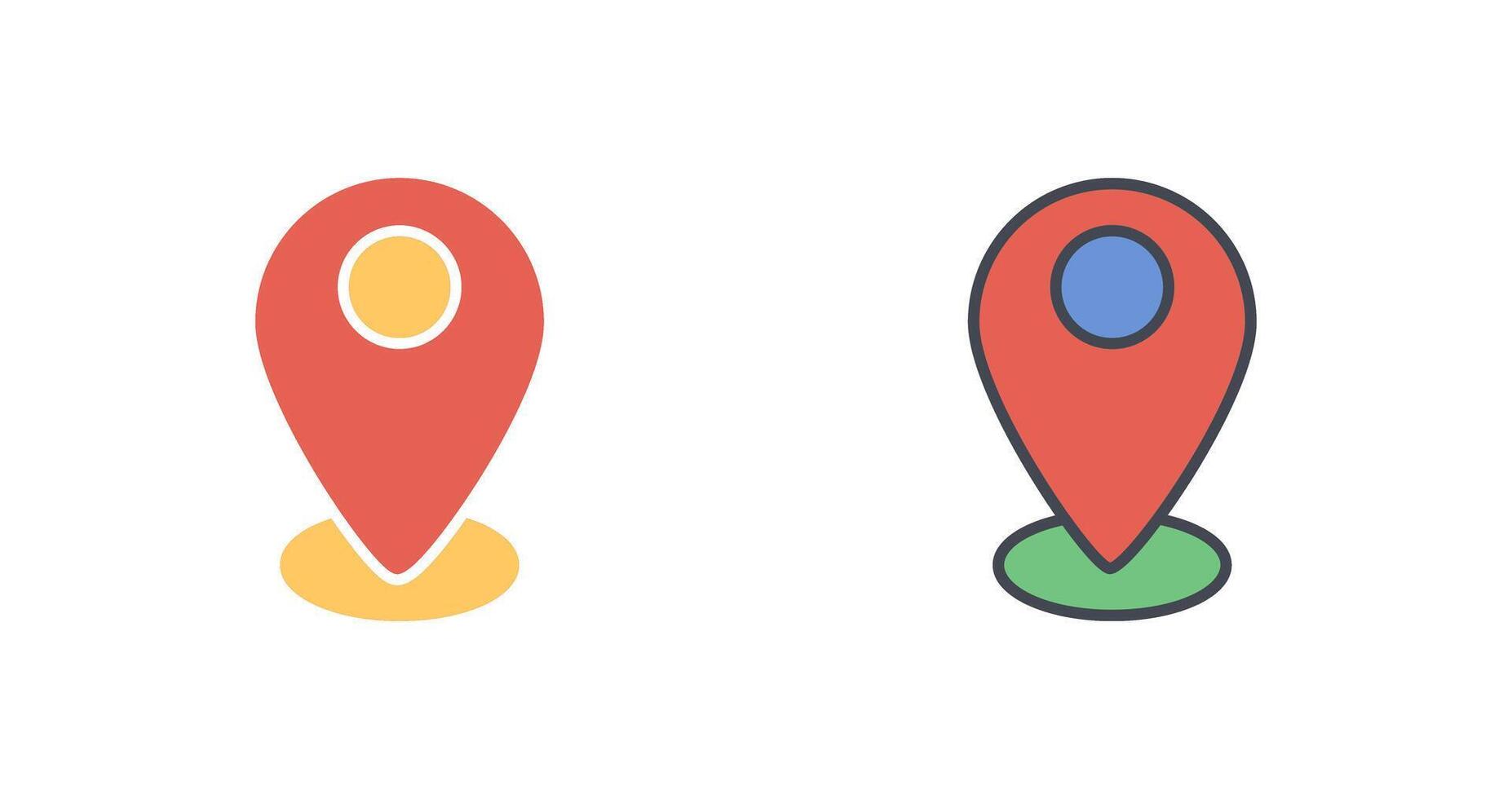 Marker Icon Design vector