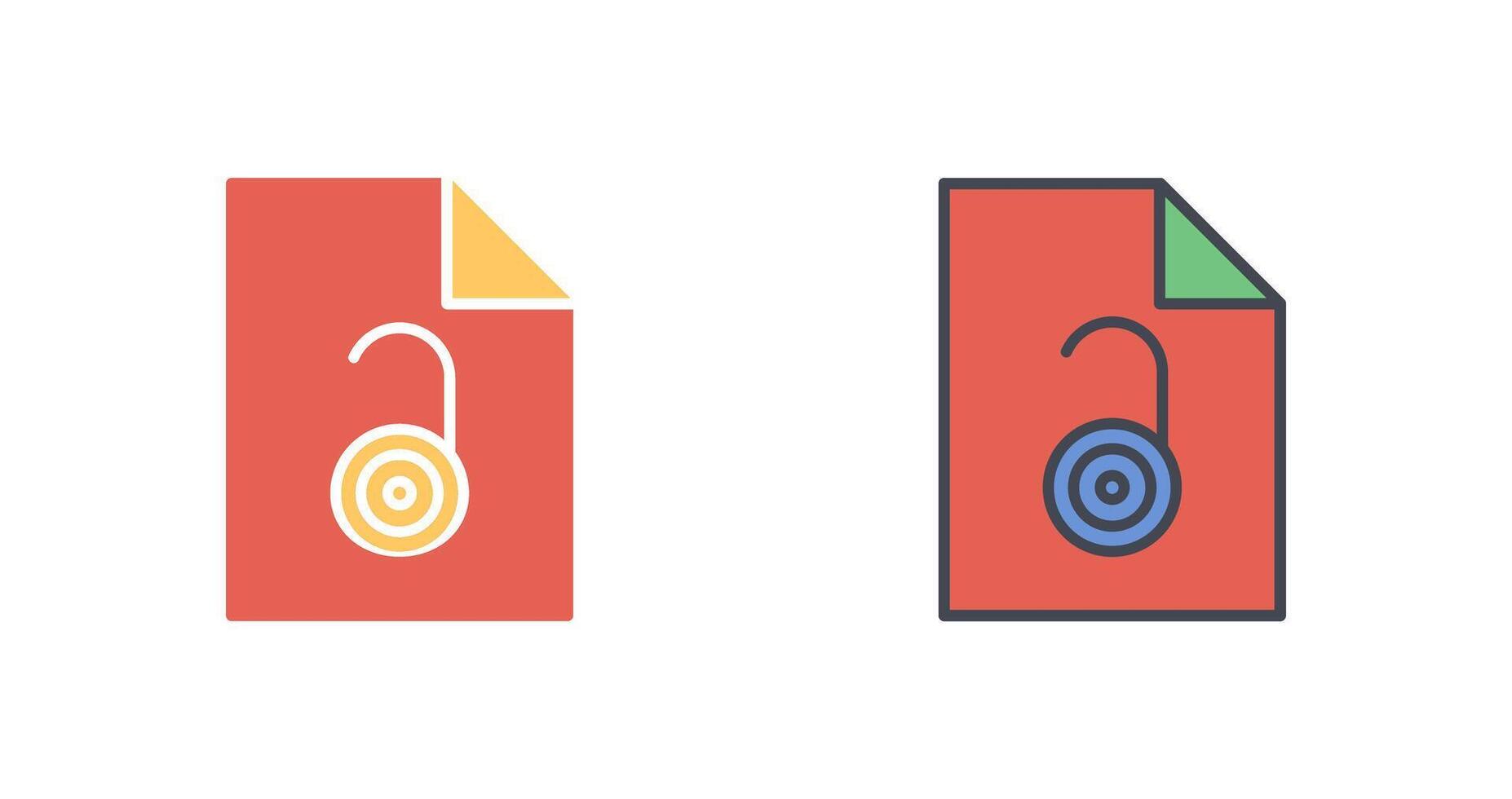 Closed Padlock Icon Design vector