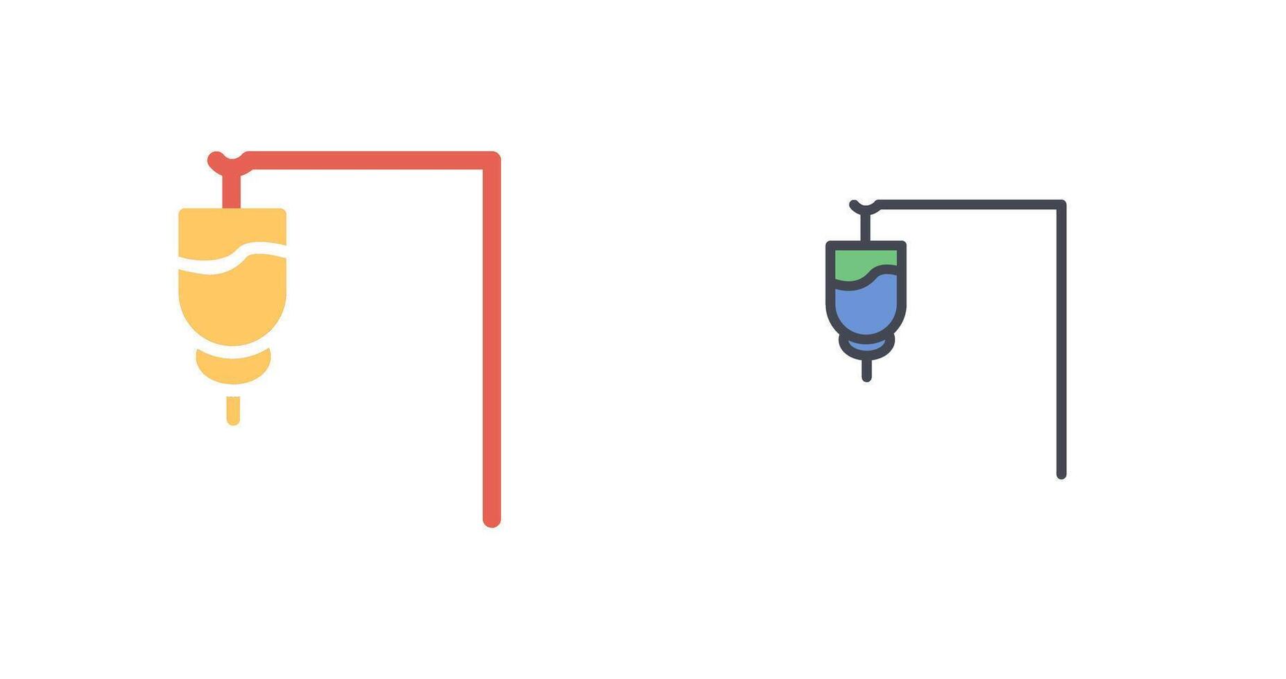 Medical Drip Icon Design vector