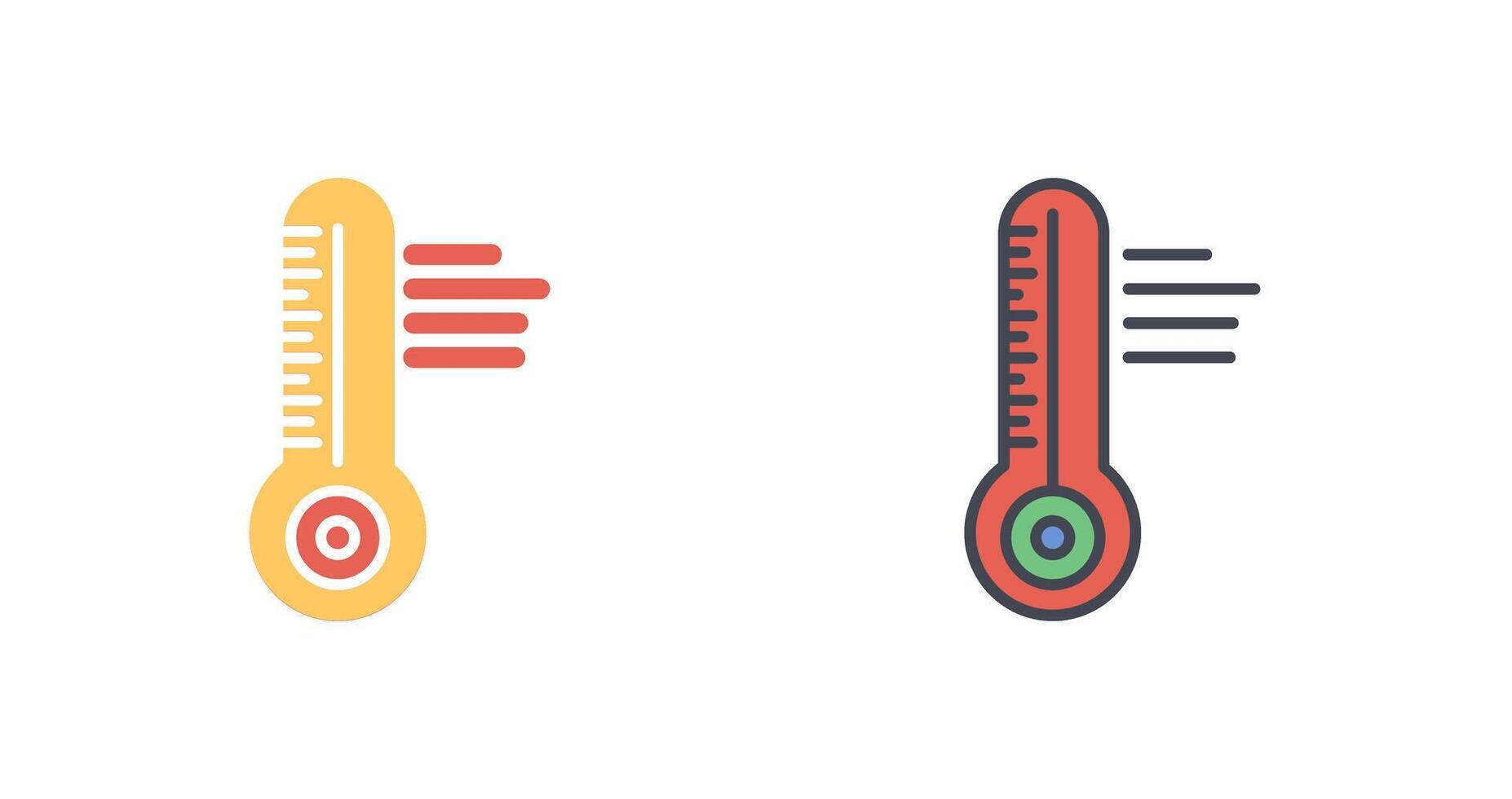 diseño de icono de temperatura vector