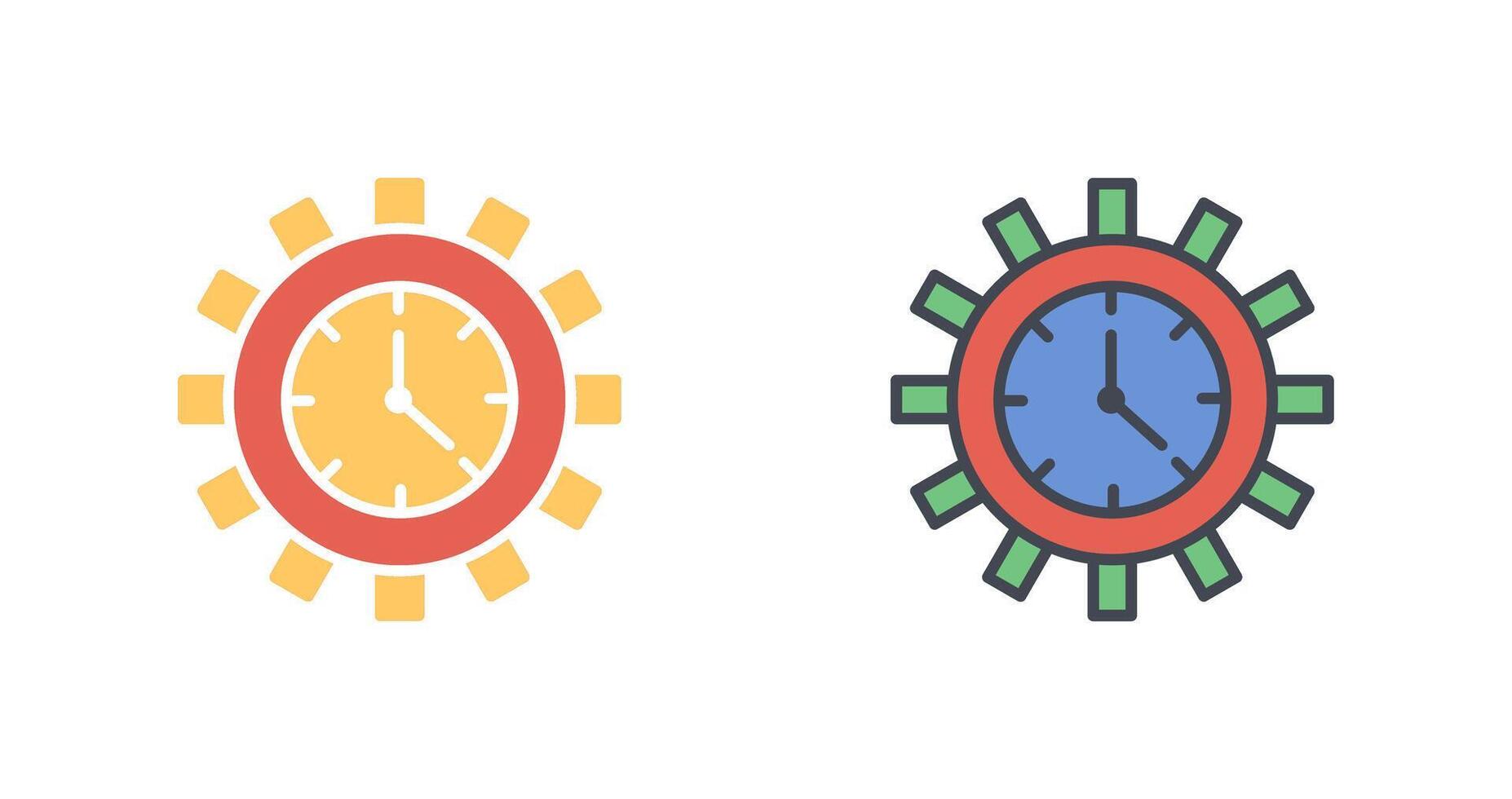 Time Optimization Icon Design vector