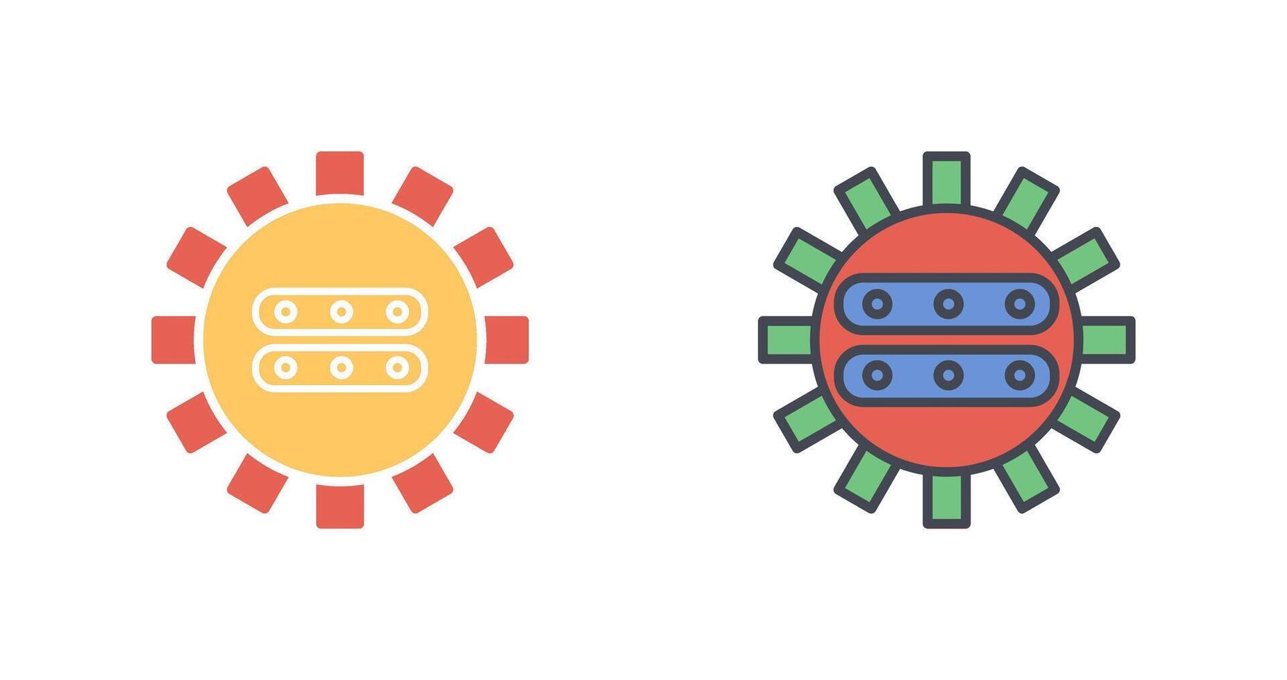 Database Management Icon Design vector