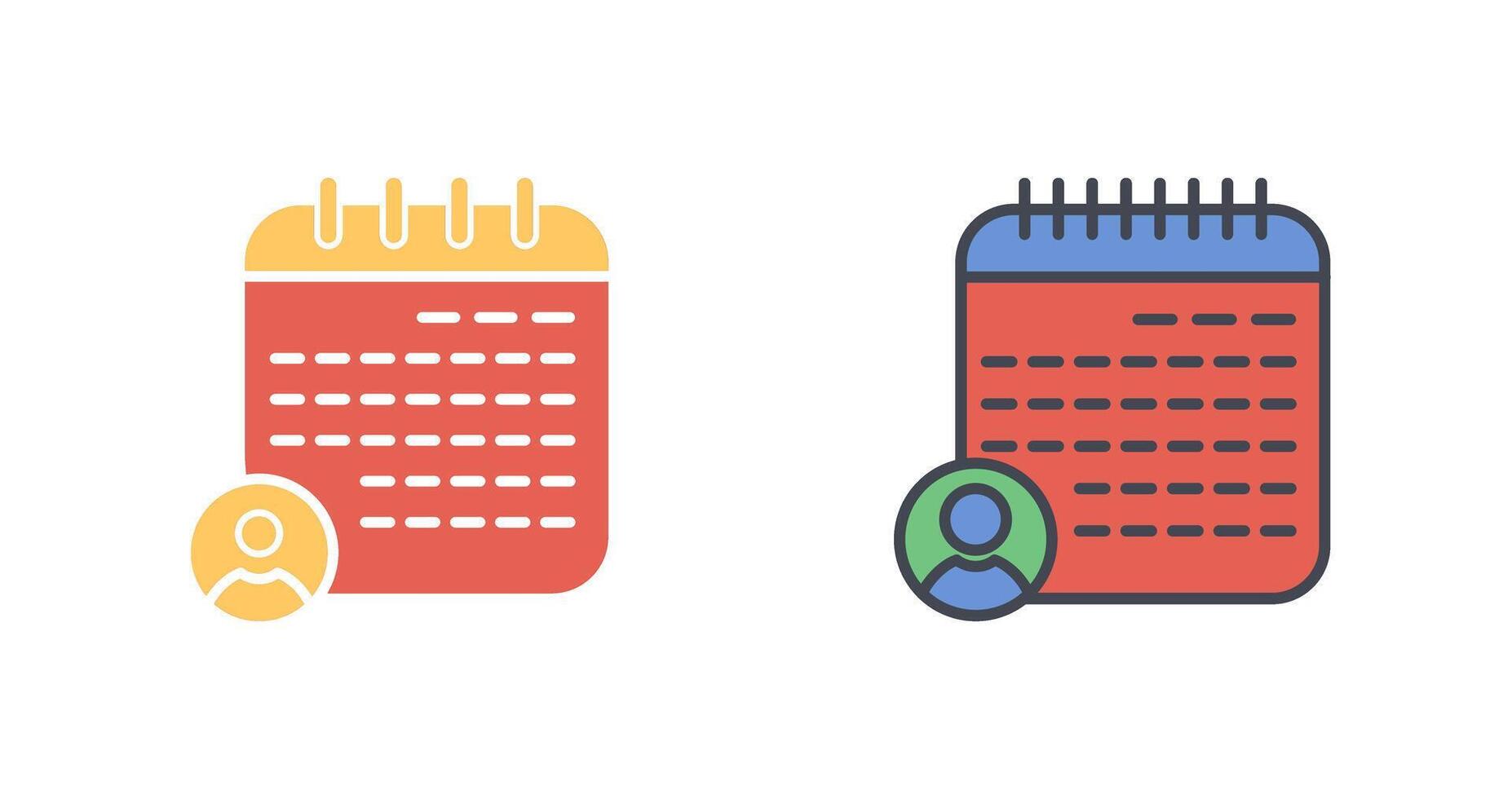 Event Management Icon Design vector