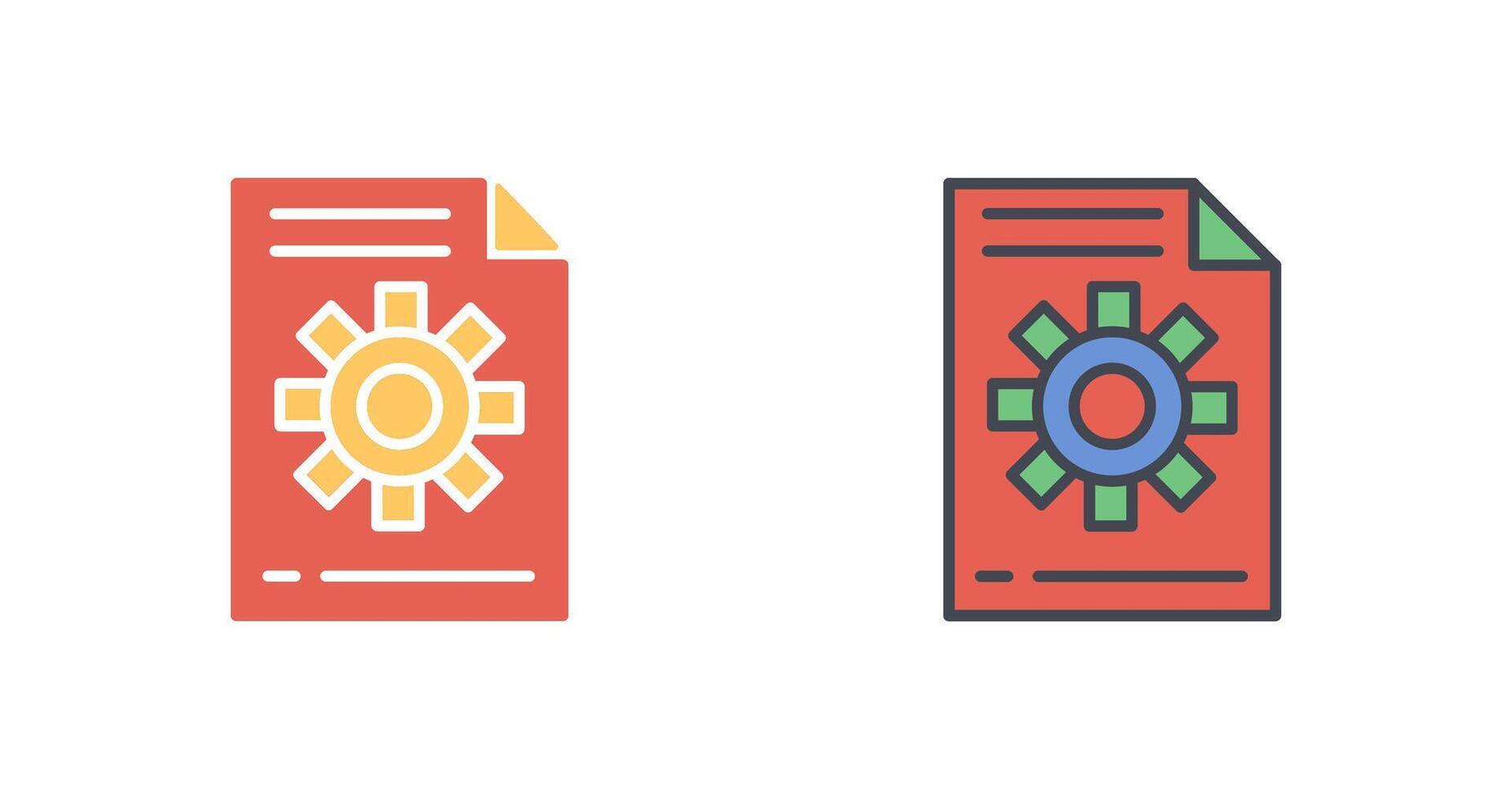 Content Management Icon Design vector