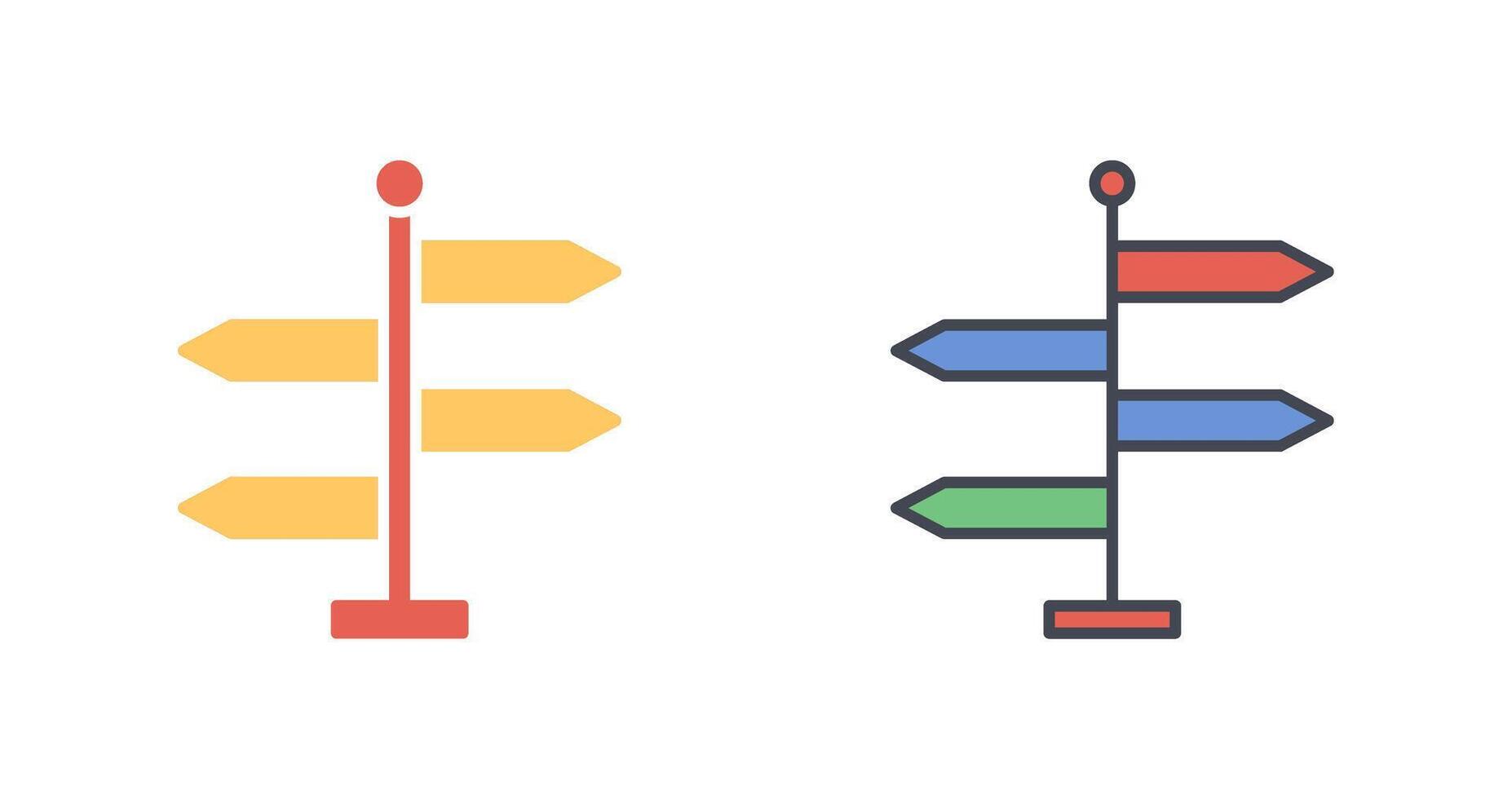 Directions Icon Design vector