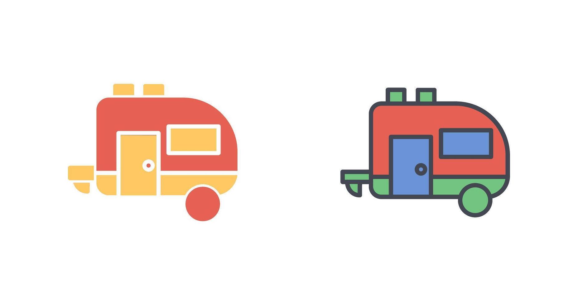 Trailer Icon Design vector