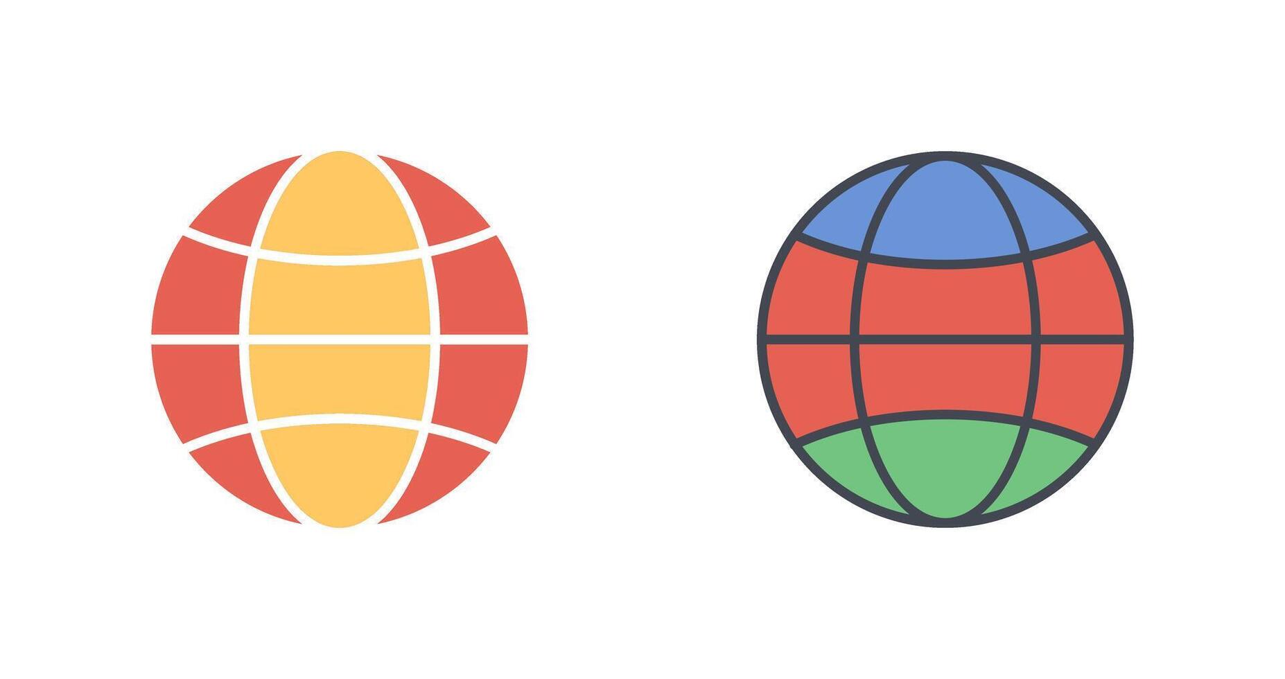 Earth Icon Design vector