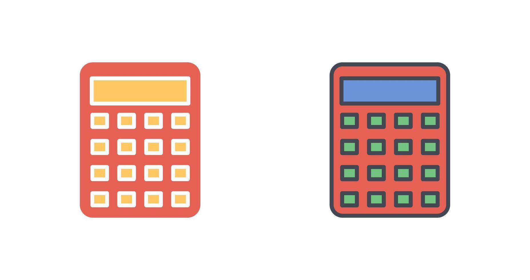 Calculator Icon Design vector