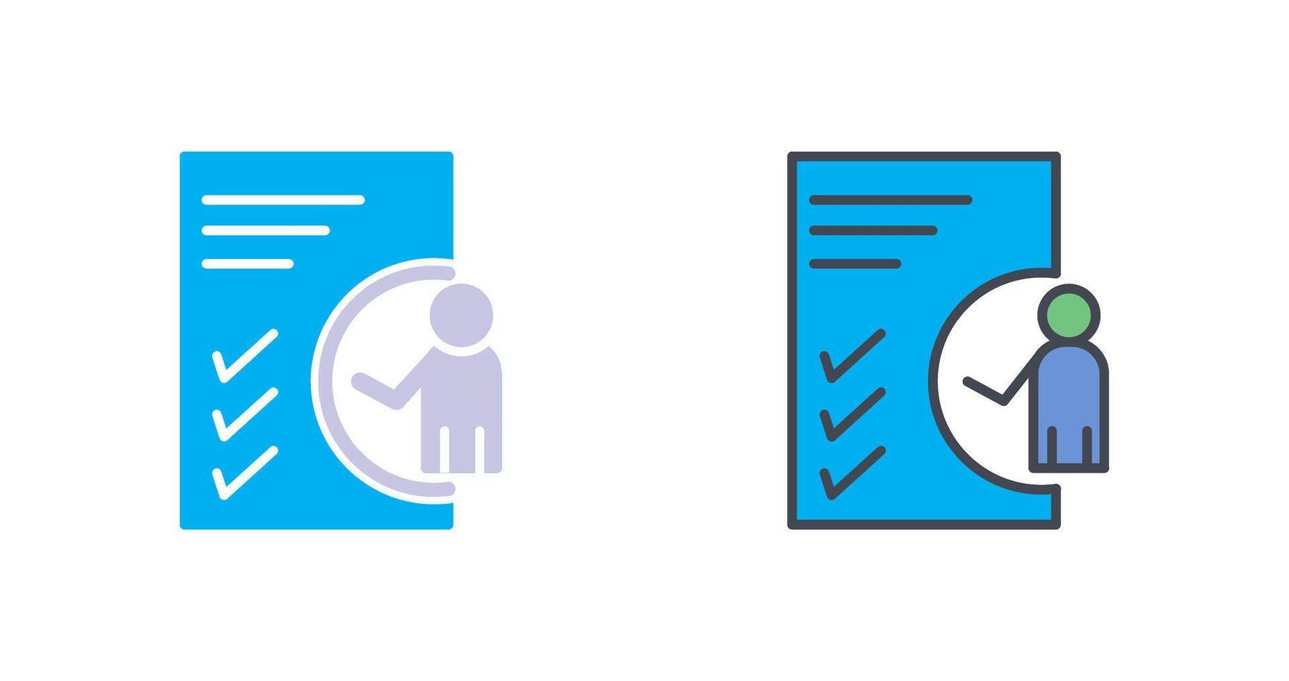 Checklist Icon Design vector