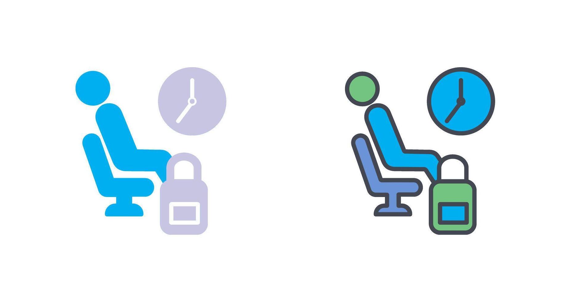 Waiting Icon Design vector