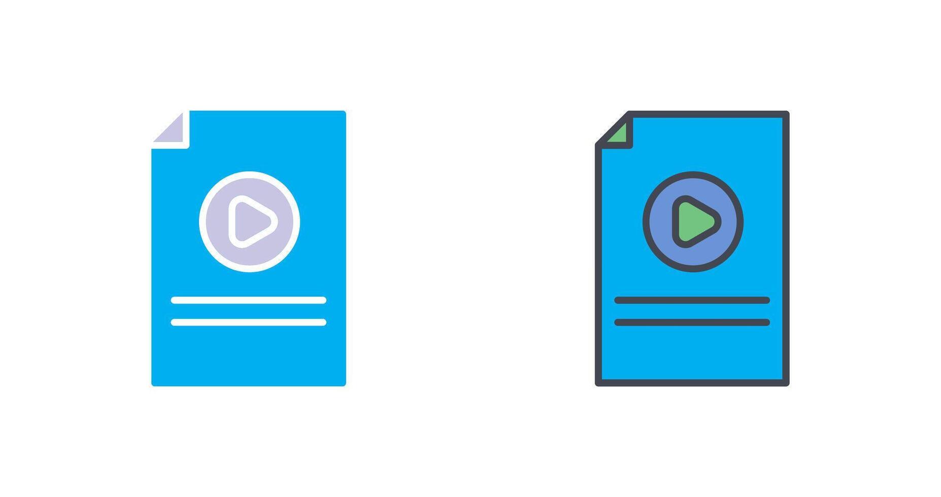 Audio File Icon Design vector