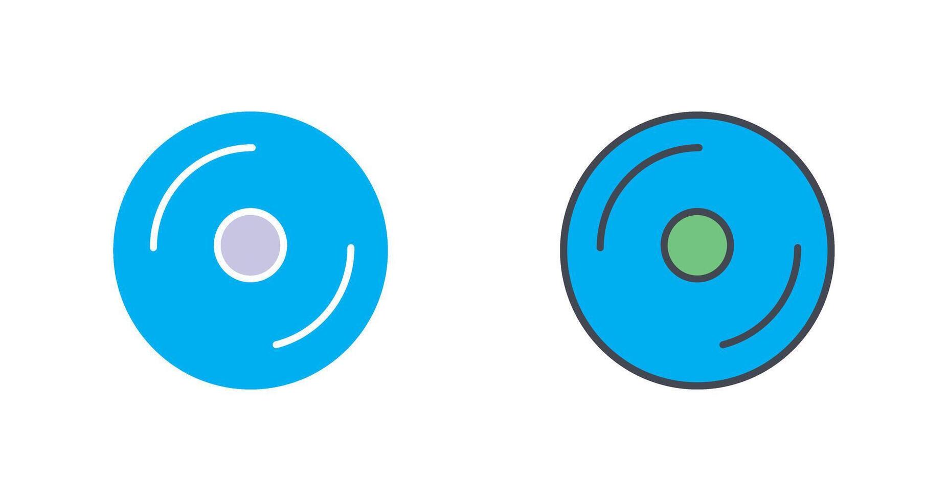 CD Icon Design vector