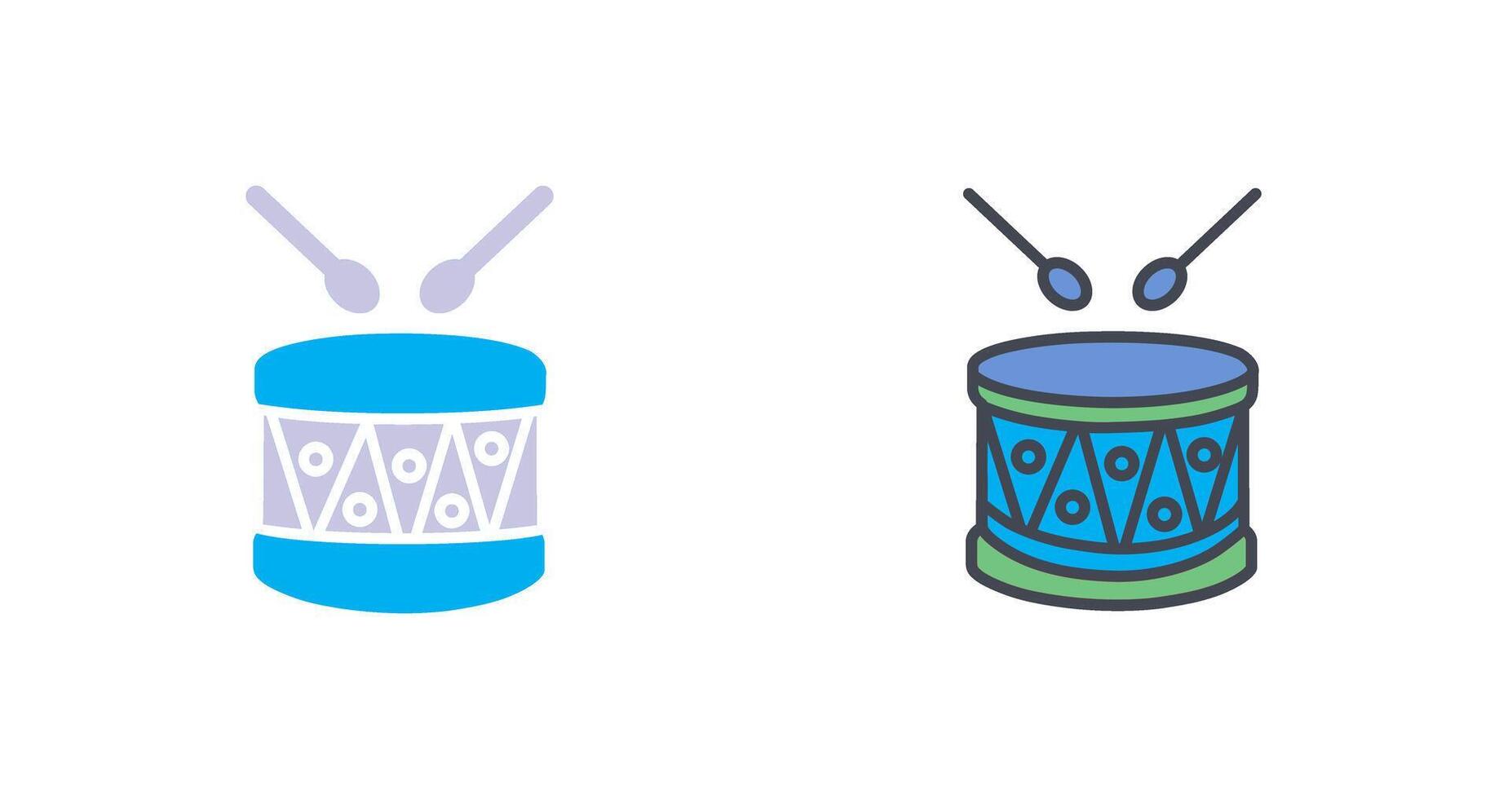 Drums Icon Design vector