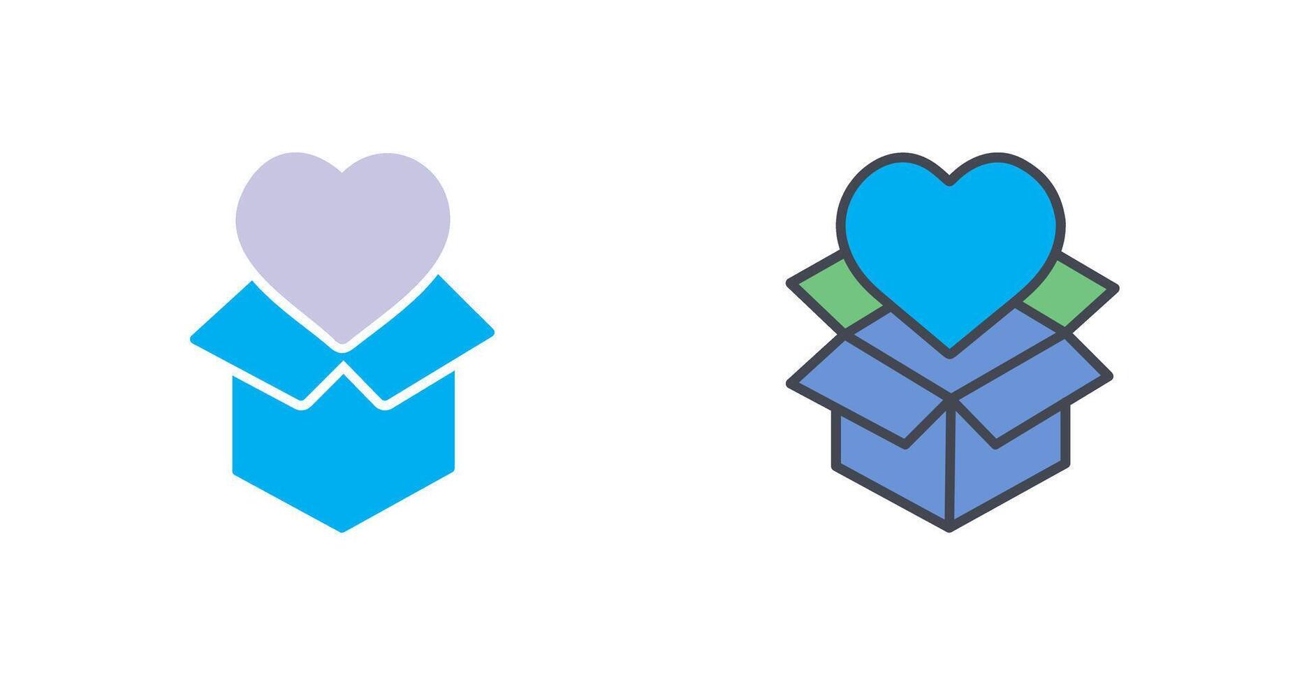 diseño de icono de corazón vector