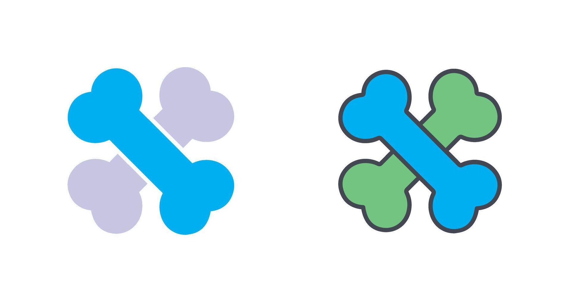 Unique Icon Design vector