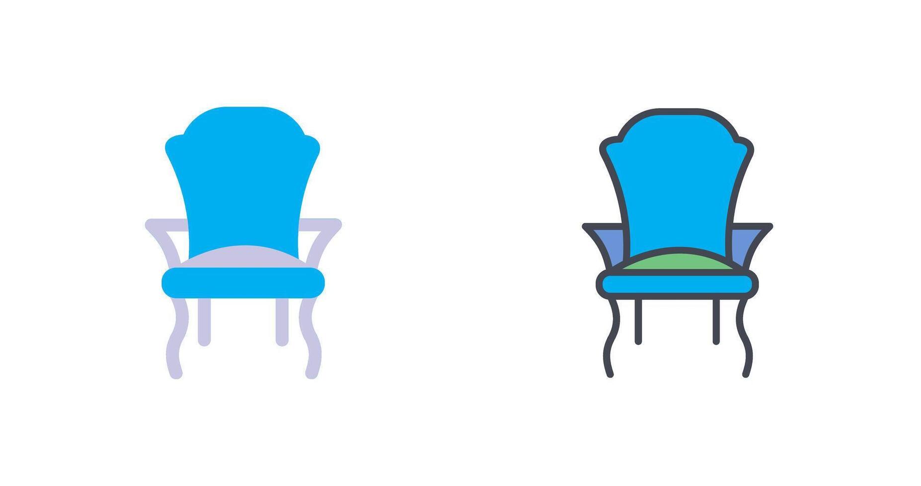 Chair II Icon Design vector