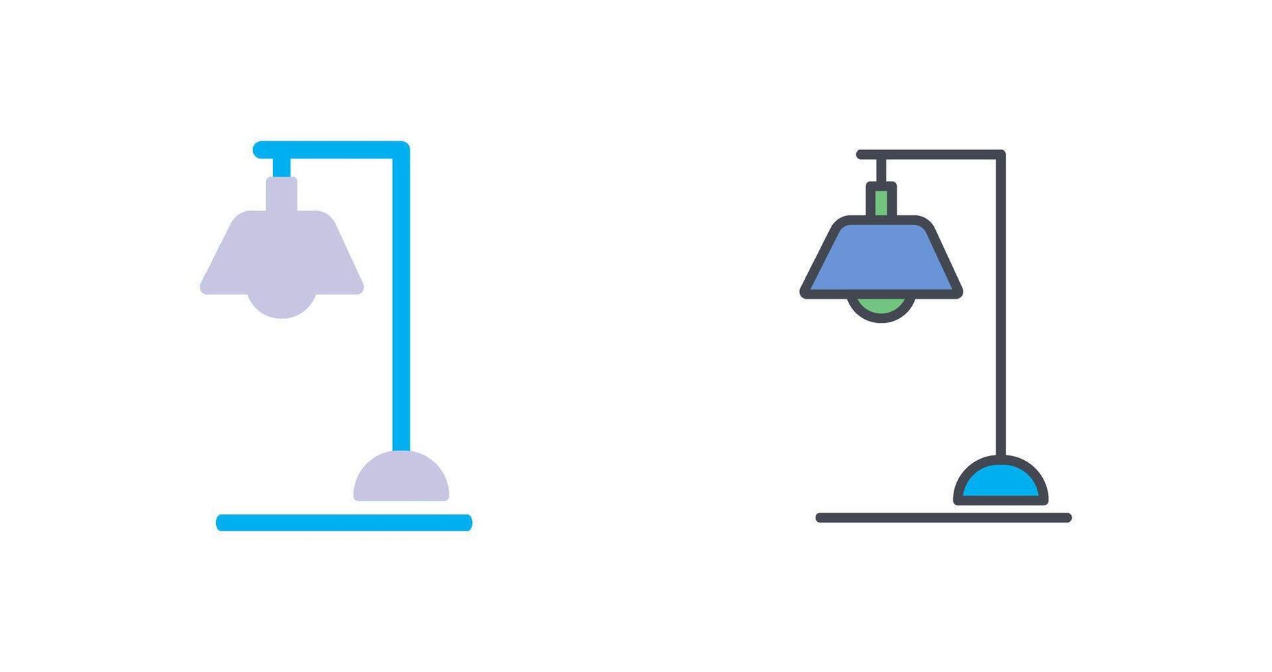 Lamps Stand Icon Design vector