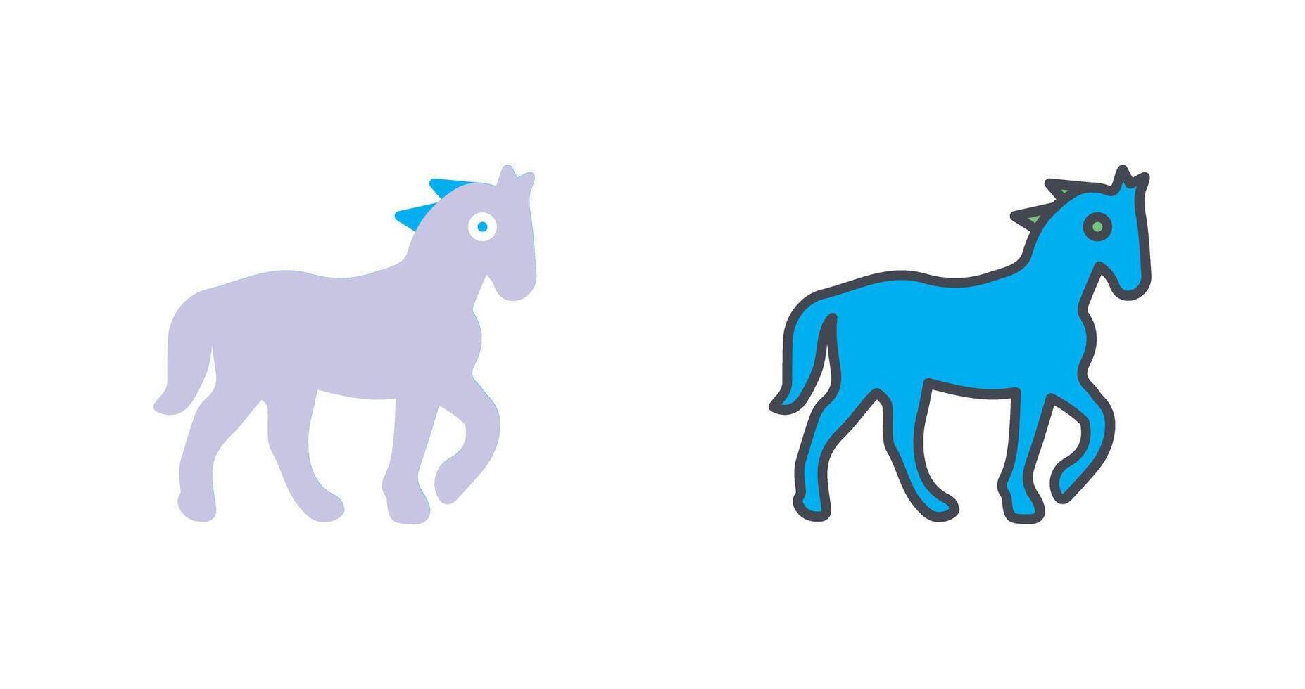 Horse Icon Design vector