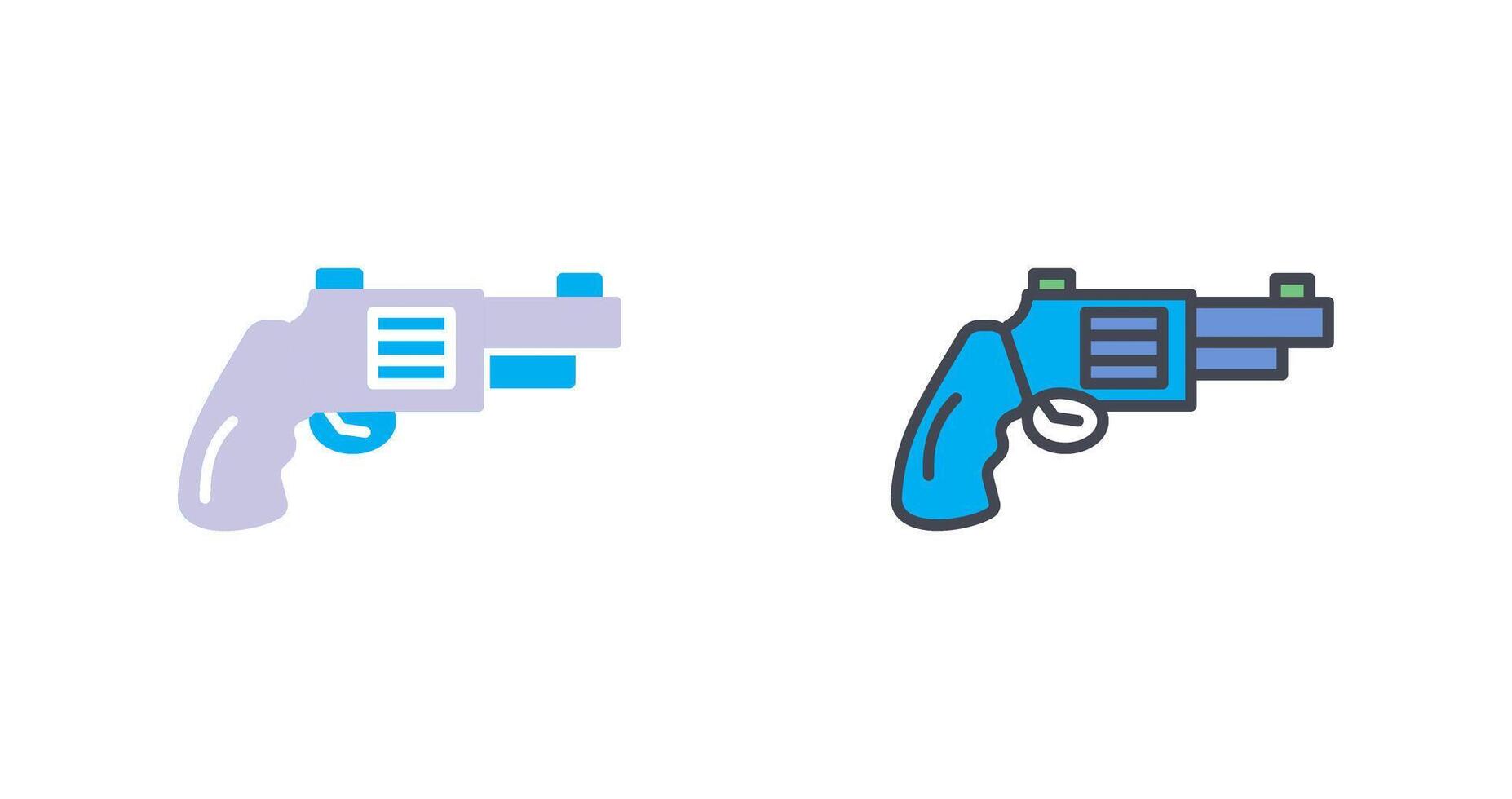 diseño de icono de pistola vector