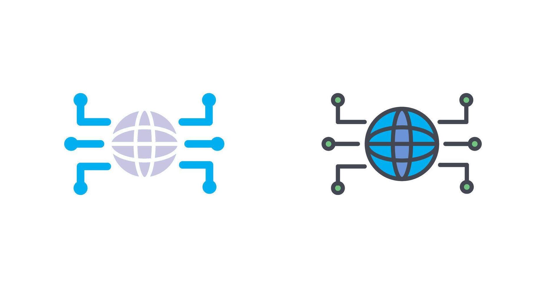 Internet Icon Design vector