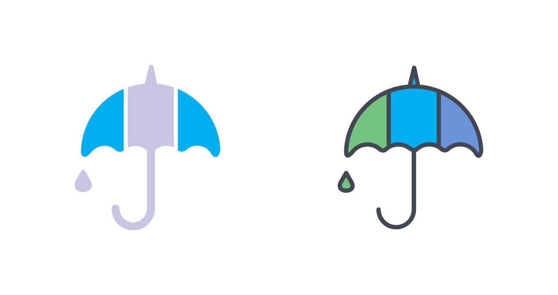 Umbrella Icon Design vector