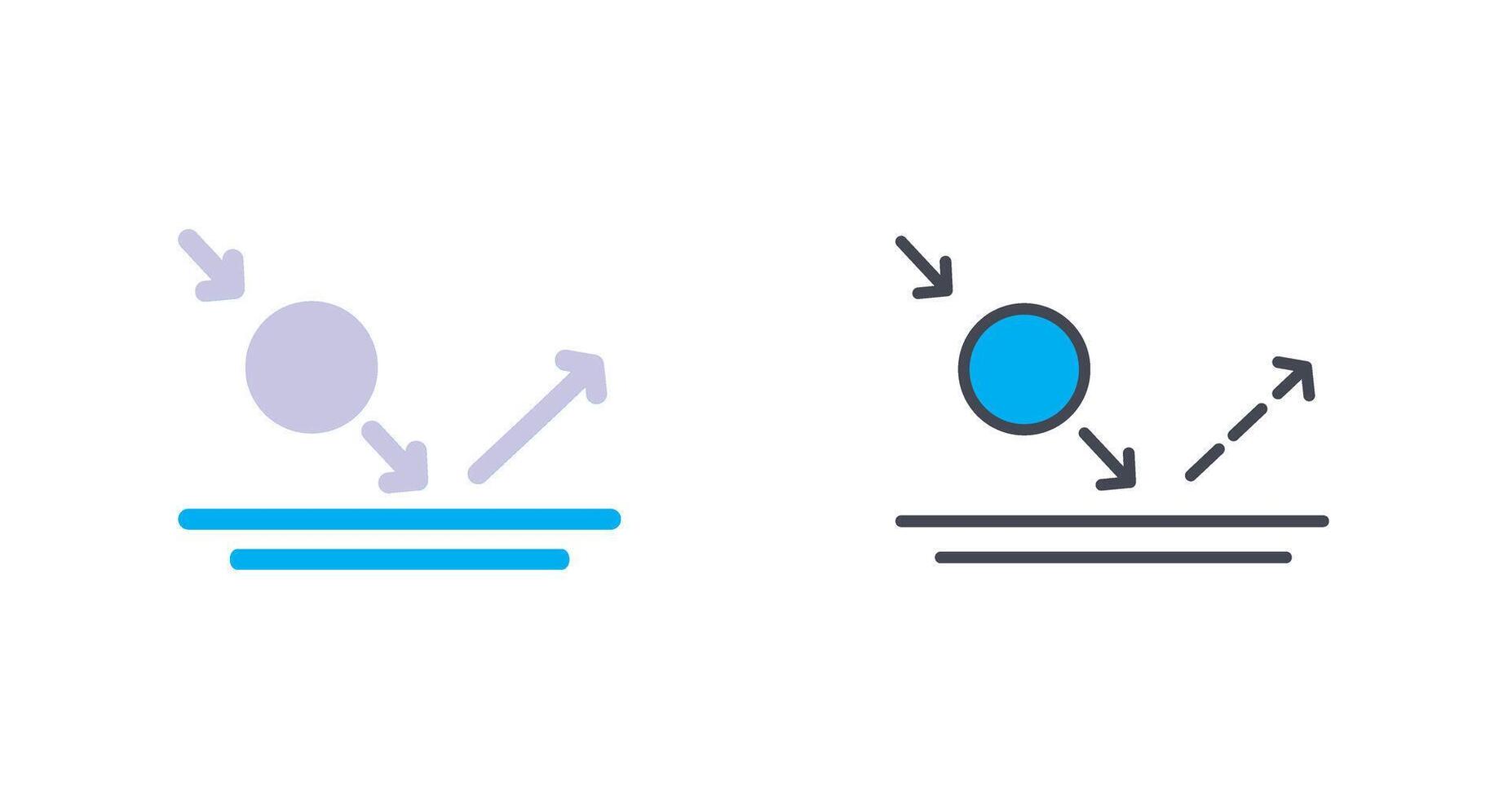 Bounce Icon Design vector