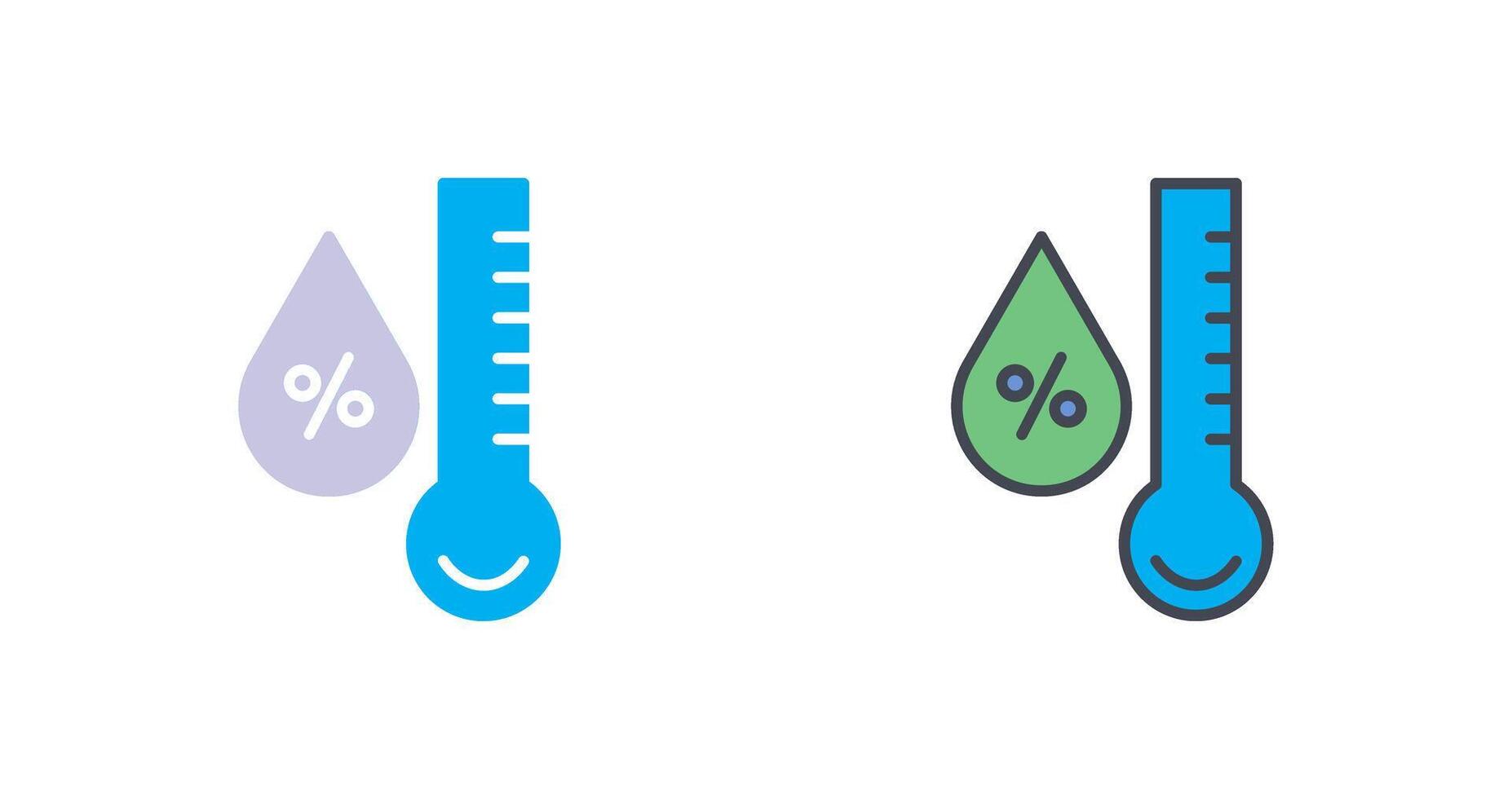 Humidity Icon Design vector