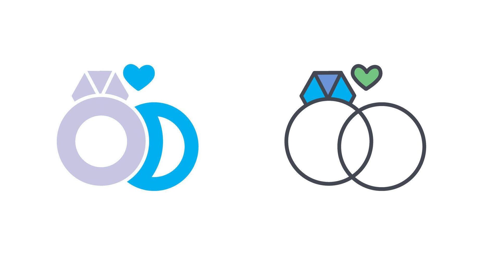 Ring Icon Design vector