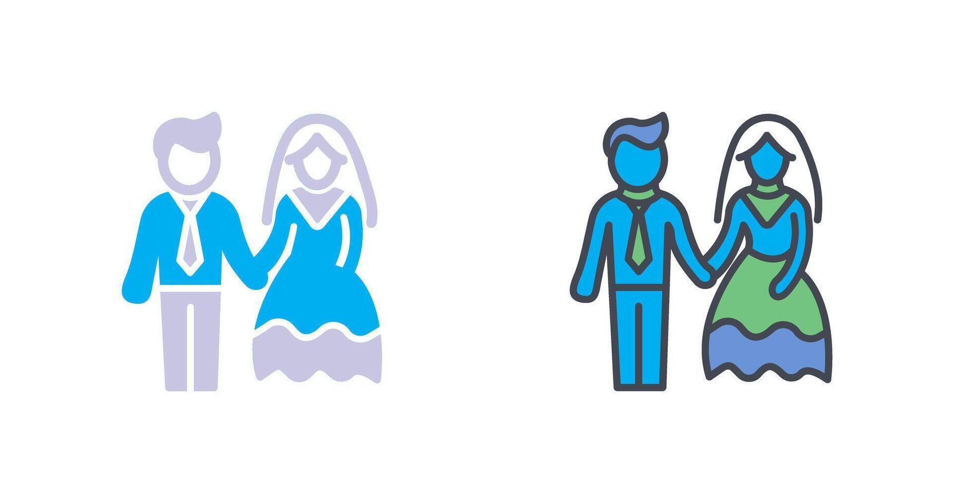 Couple Icon Design vector