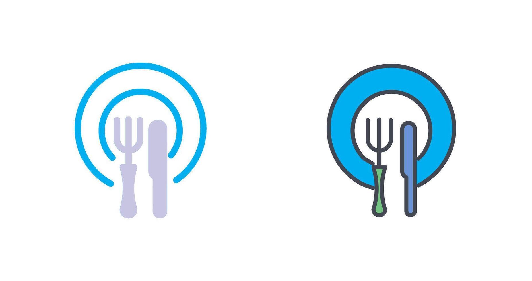 Food Icon Design vector
