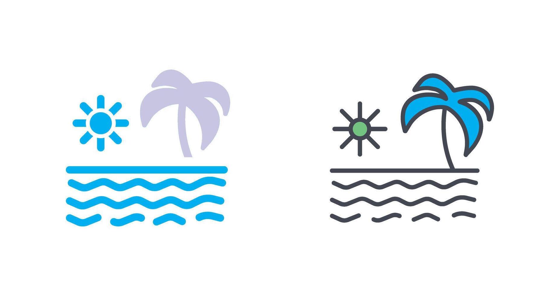 Summer Icon Design vector