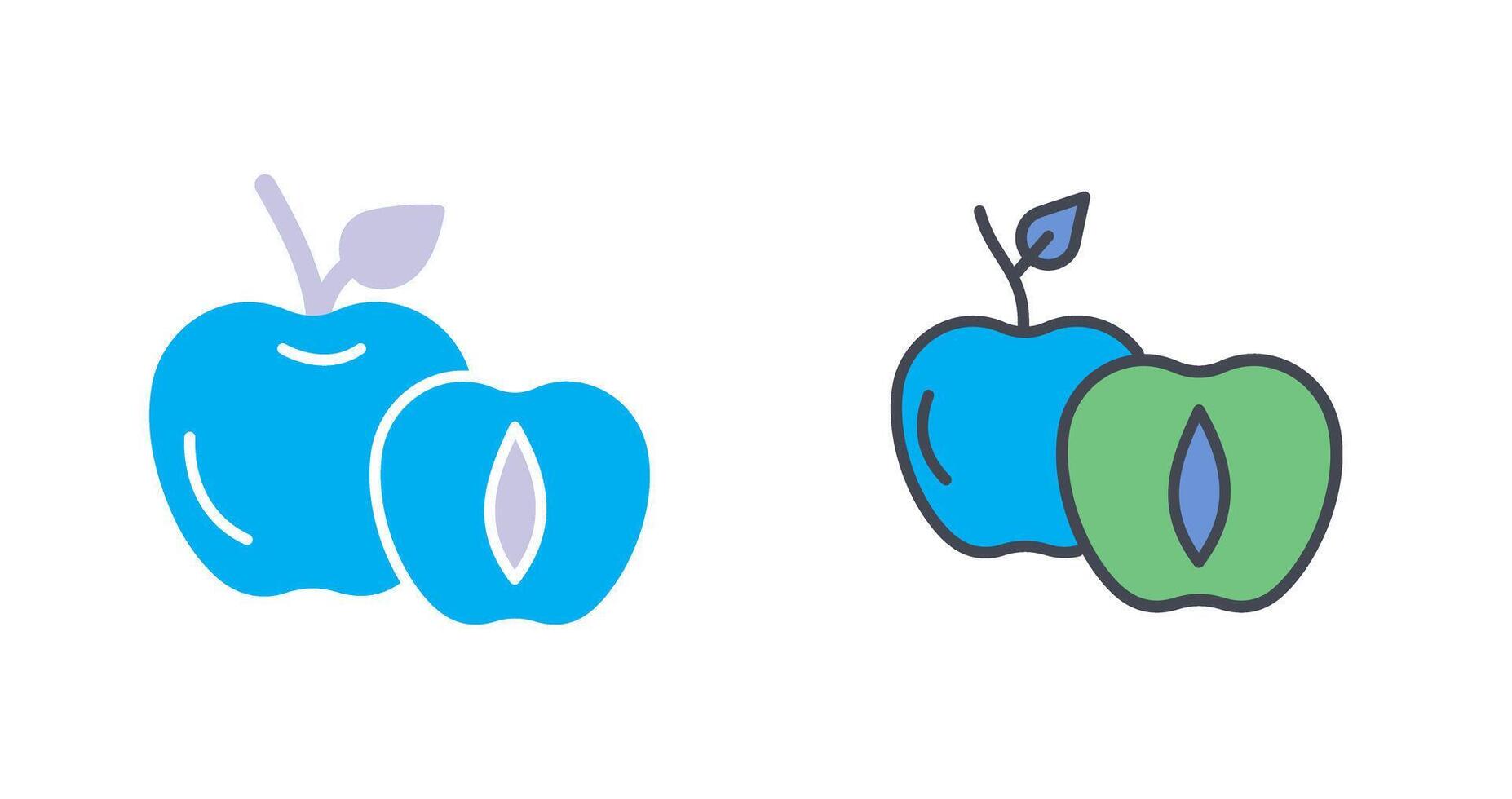 Apricot Icon Design vector
