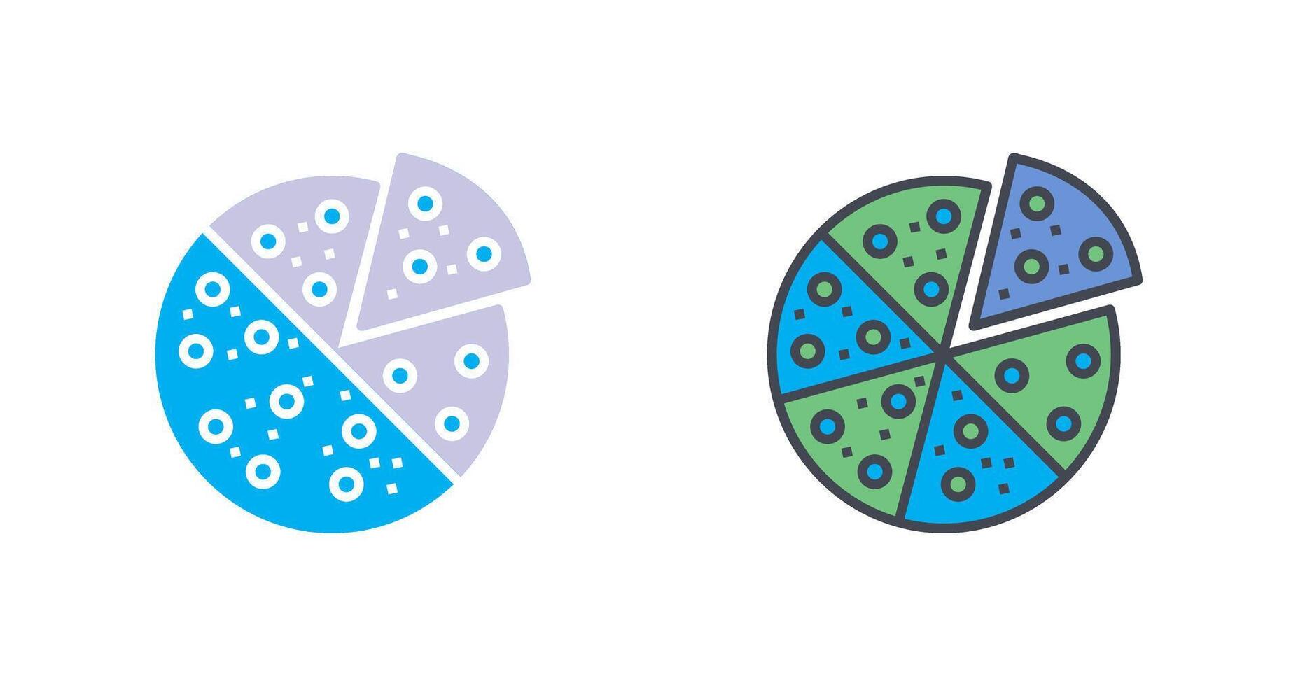 Pizza Slice Icon Design vector