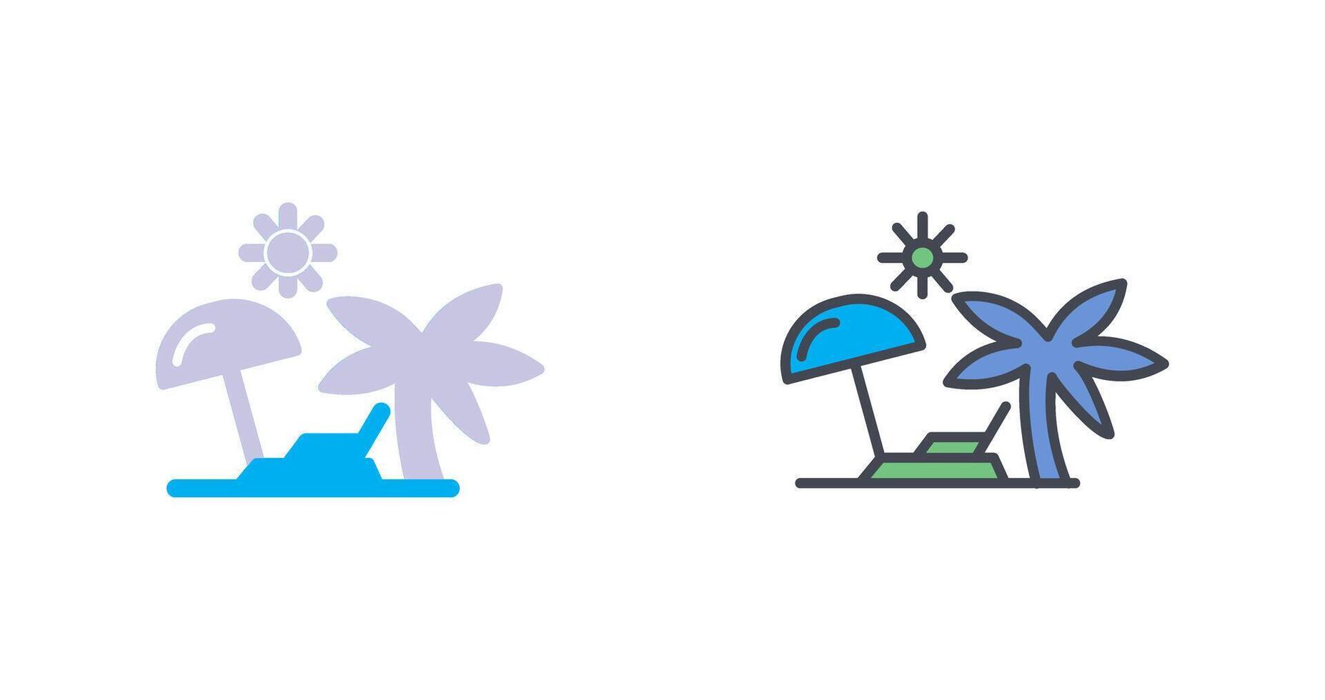 Vacation Icon Design vector