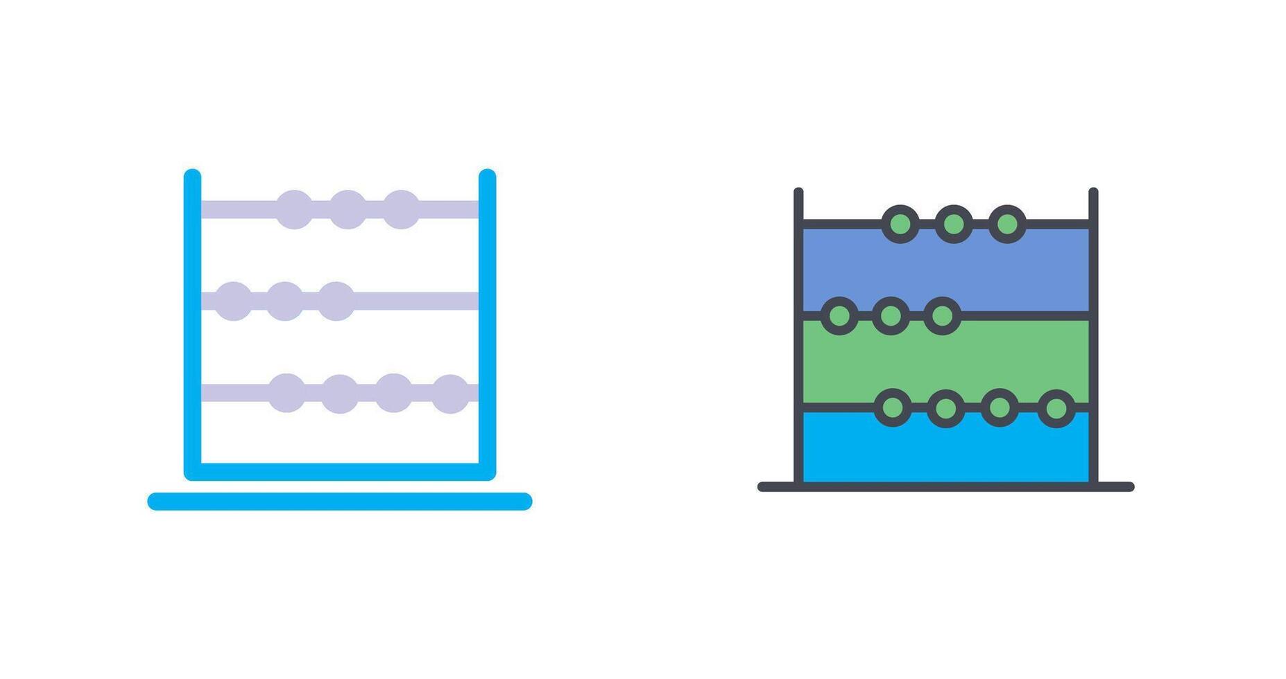 Abacus Icon Design vector