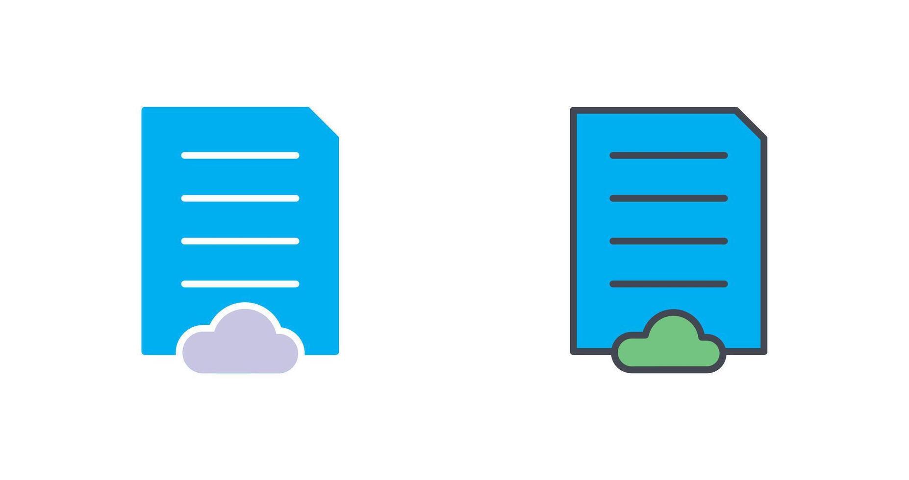 File Icon Design vector