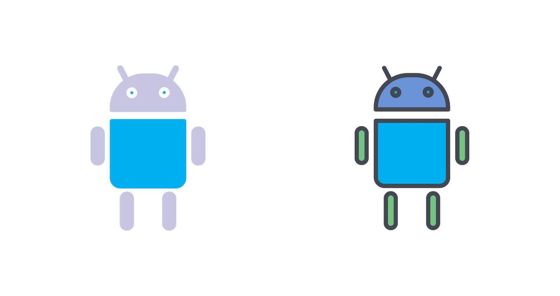 Android Icon Design vector