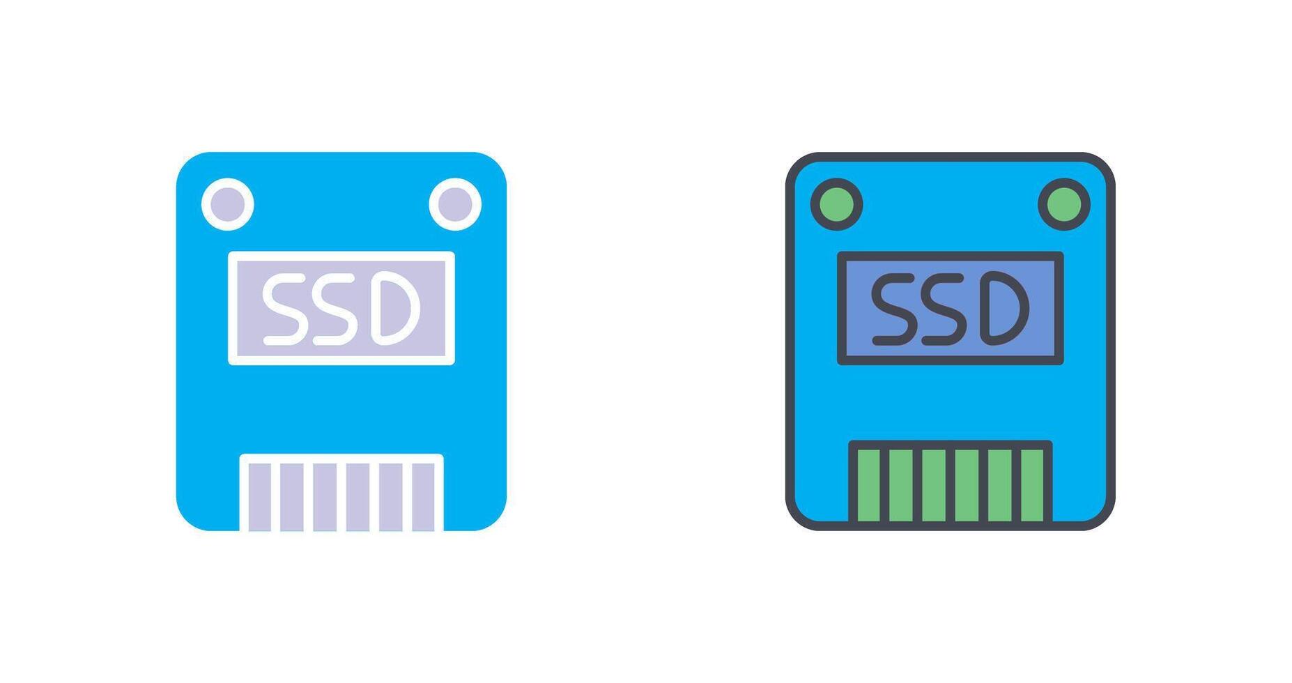 Memory Icon Design vector