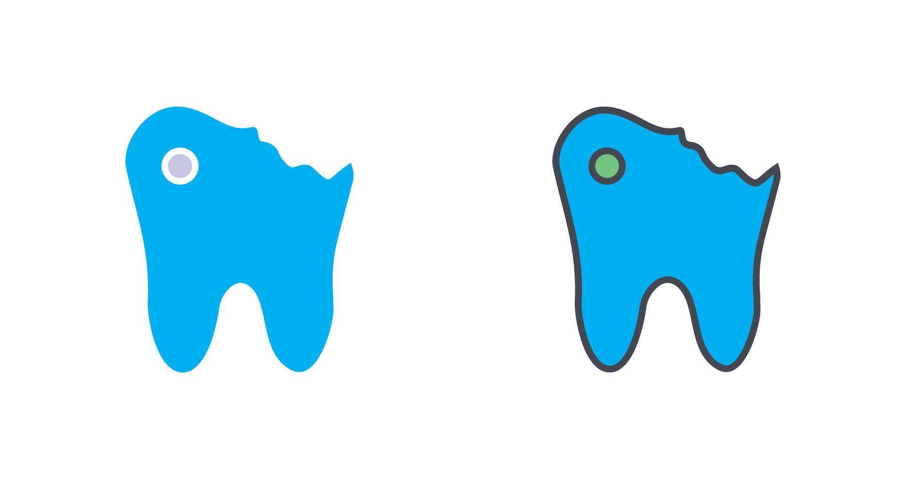 Caries Icon Design vector