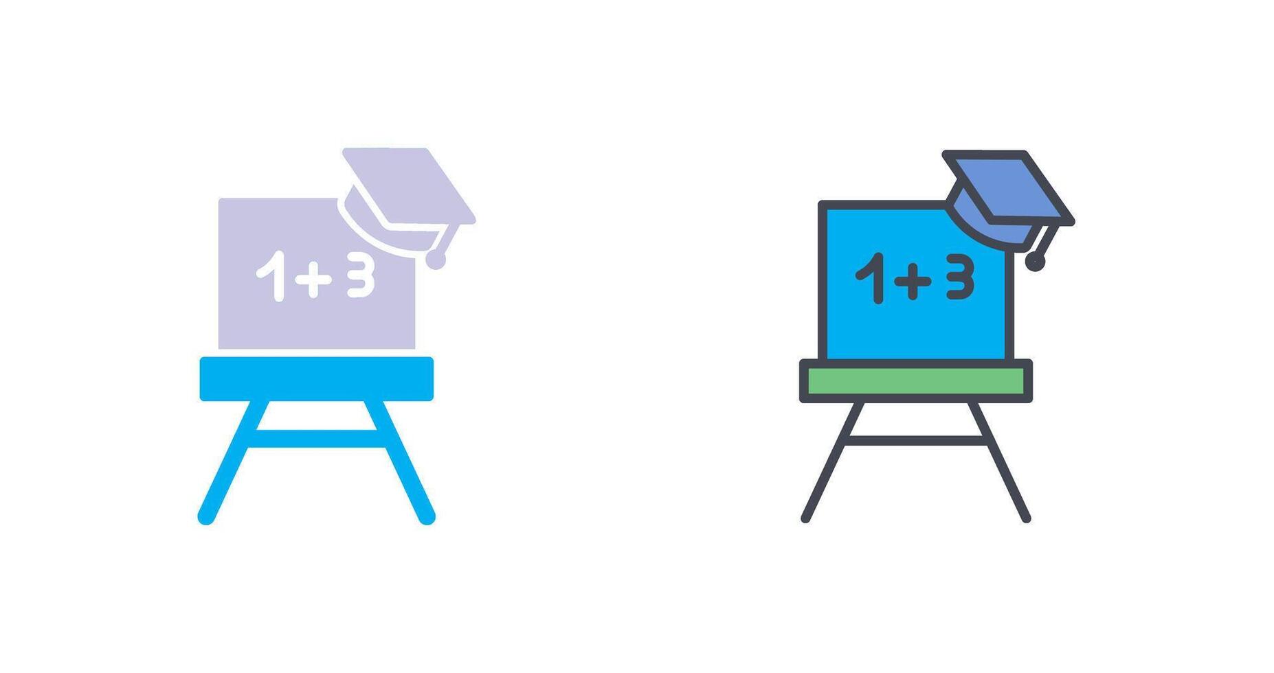 Maths Icon Design vector