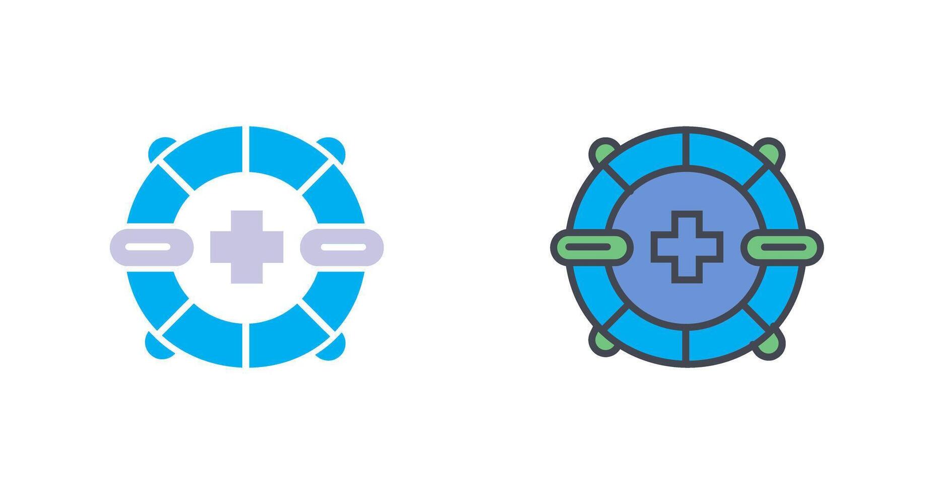 Life Guards Icon Design vector