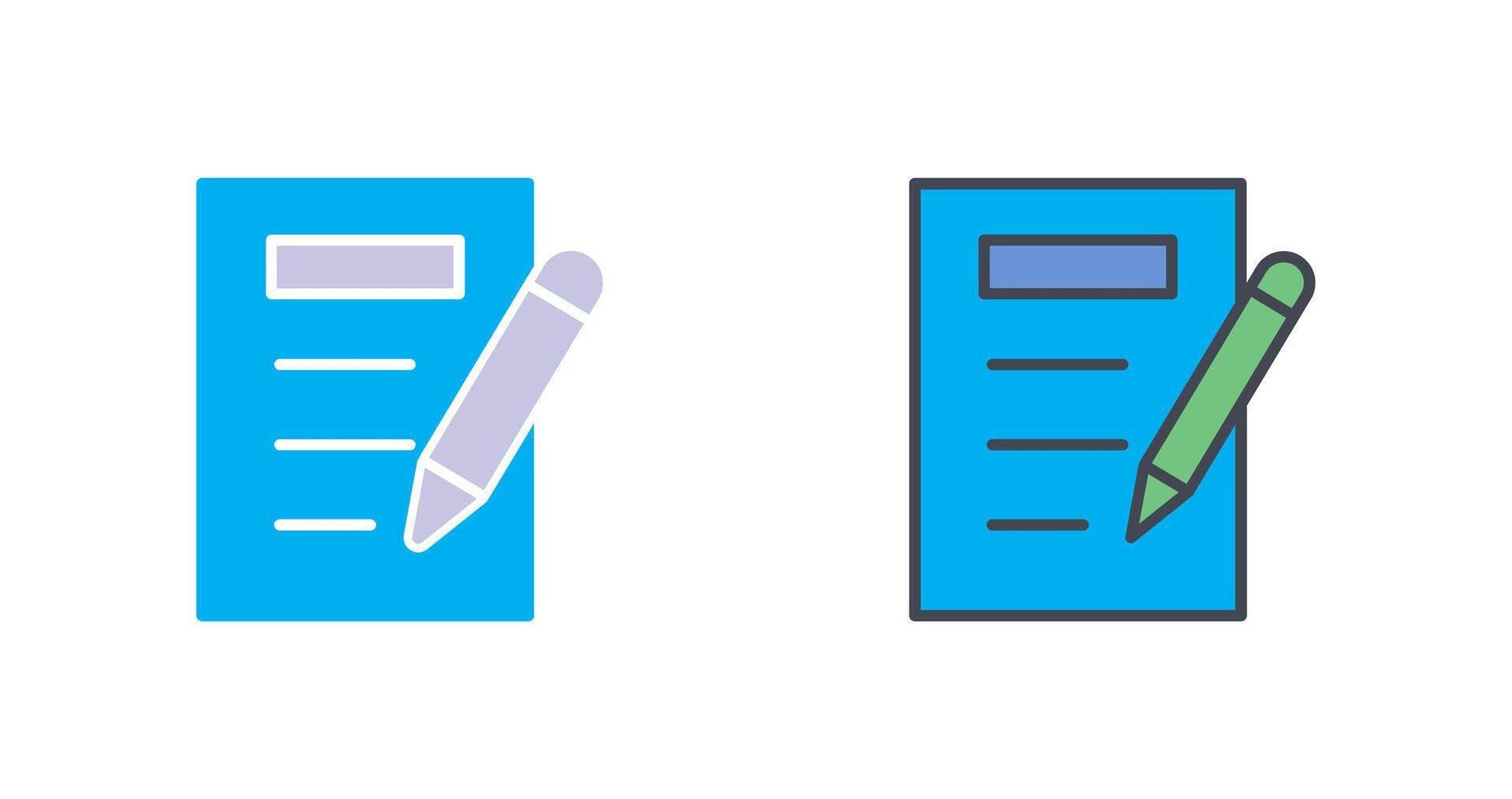 Notes Icon Design vector