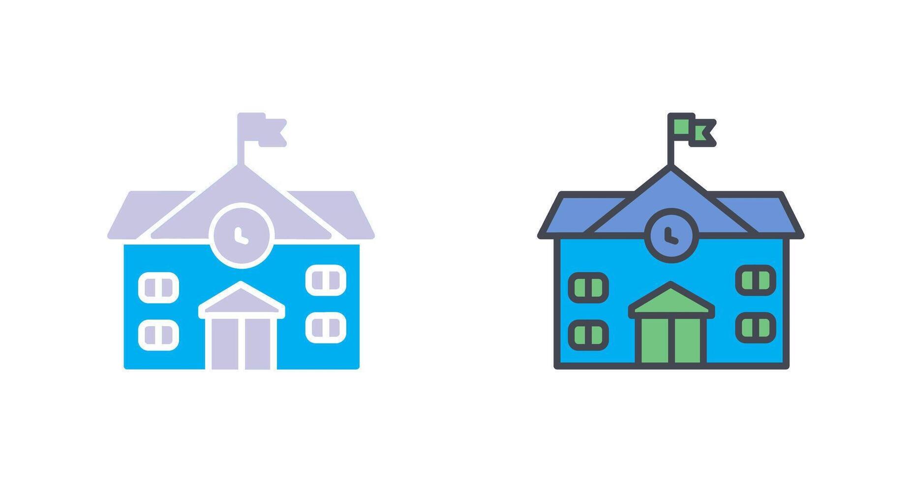 School Icon Design vector