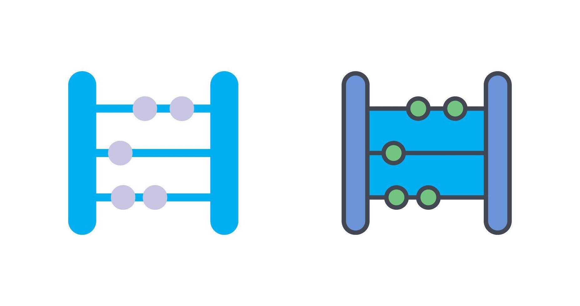 Abacus Icon Design vector