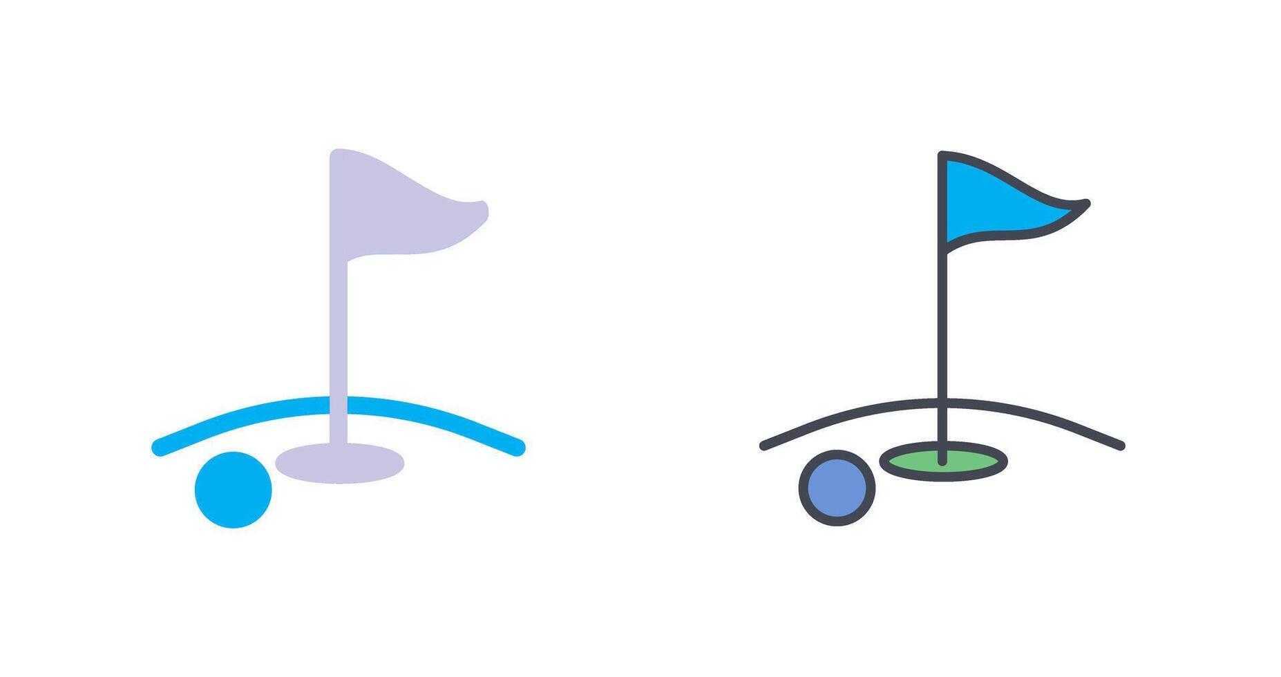 Golf Icon Design vector