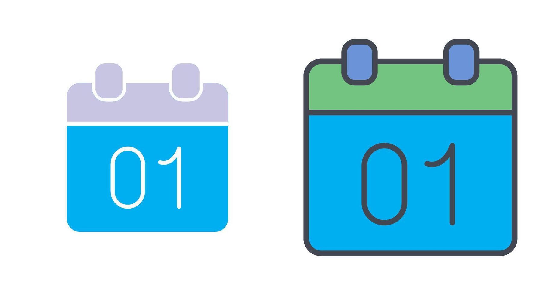 Calendar Icon Design vector